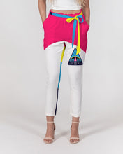 Load image into Gallery viewer, star search Women's All-Over Print Belted Tapered Pants