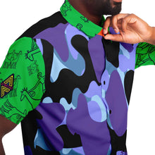 Load image into Gallery viewer, Camo button down