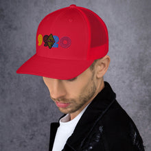 Load image into Gallery viewer, retro-trucker-hat-red-6003dcd7034fc.jpg