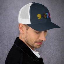 Load image into Gallery viewer, retro-trucker-hat-navy-white-6003dcd703451.jpg