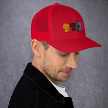 Load image into Gallery viewer, retro-trucker-hat-red-6003dcd70352b.jpg
