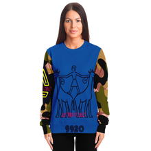 Load image into Gallery viewer, Autonomous SALUTE long sleeve blue