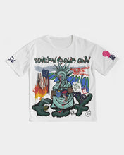 Load image into Gallery viewer, America lies Men's Premium Heavyweight Tee