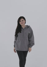 Load and play video in Gallery viewer, Champion CO200 Adult Packable Anorak Zip Jacket.mp4